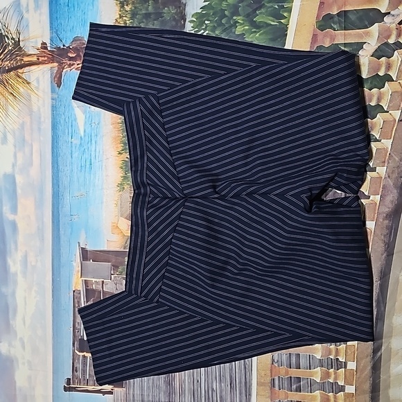 Rag & Bone High-Rise Pinstripe Pants Size 8 - Picture 5 of 5